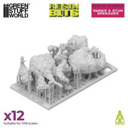 画像2: グリーンスタッフワールド[GSWD-13207]スモーク&スタングレネード 1:48