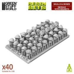 画像2: グリーンスタッフワールド[GSWD-13630]Skulls with Helmets 1:48