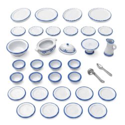 画像1: グリーンスタッフワールド[GSWD-13634]Dinnerware 1:48-1:35