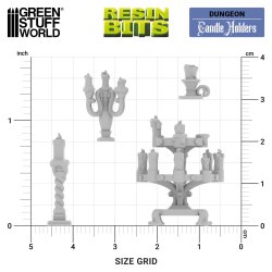 画像3: グリーンスタッフワールド[GSWD-13641]キャンドル＆ホルダー 1/48〜1/35