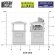 画像3: グリーンスタッフワールド[GSWD-13645]Park Trash Cans - Square (3)