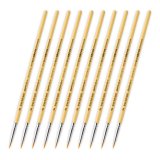 グリーンスタッフワールド[GSWD-5798]Pinceles Sinteticos Tabletop /1Tabletop Synthetic1Brushes #0 (Pack x10)