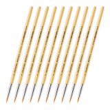 グリーンスタッフワールド[GSWD-5799]Pinceles Sinteticos Tabletop /1Tabletop Synthetic1Brushes #1 (Pack x10)