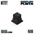 グリーンスタッフワールド[GSWD-5802]正四角柱展示台座 3x3 cm ブラック