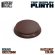 画像1: グリーンスタッフワールド[5806]Round Wood display bases 10 cm - Hazelnut Brown (1)