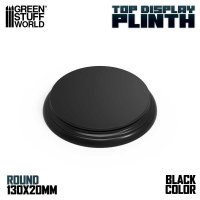 グリーンスタッフワールド[GSWD-5816]円形ディスプレイ台座 直径13ｃｍ ブラック