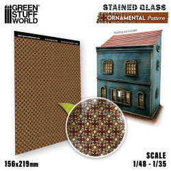 画像1: グリーンスタッフワールド[GSWD-13690]ステンドグラス　オーナメンタル