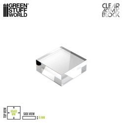 画像1: グリーンスタッフワールド[GSWD-5853]アクリル展示台 60x60x15mm