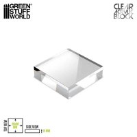 グリーンスタッフワールド[GSWD-5854]アクリル展示台 80x80x15mm