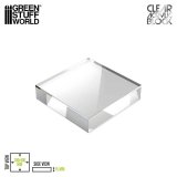 グリーンスタッフワールド[GSWD-5855]アクリル展示台 100x100x15mm