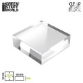 グリーンスタッフワールド[GSWD-5860]アクリル展示台 120x120x30mm