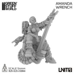 画像3: グリーンスタッフワールド[GSWD-13747]UNIT9 figures - Amanda Wrench 54mm