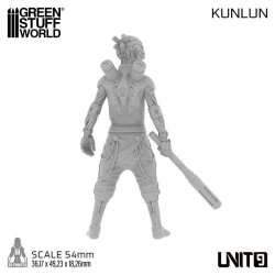 画像4: グリーンスタッフワールド[GSWD-13748]UNIT9 figures - Kunlun 54mm