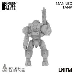 画像4: グリーンスタッフワールド[GSWD-13751]UNIT9 figures - Manned Tank 54mm