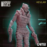 グリーンスタッフワールド[GSWD-13752]UNIT9 figures - Kevlar 54mm