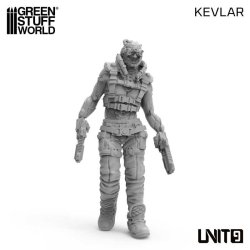 画像2: グリーンスタッフワールド[GSWD-13752]UNIT9 figures - Kevlar 54mm