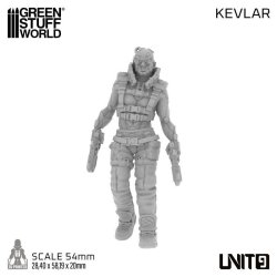画像3: グリーンスタッフワールド[GSWD-13752]UNIT9 figures - Kevlar 54mm