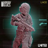 グリーンスタッフワールド[GSWD-13753]UNIT9 figures - Lace 54mm