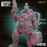 グリーンスタッフワールド[GSWD-13754]UNIT9 figures - Savvy 54mm