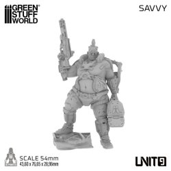 画像3: グリーンスタッフワールド[GSWD-13754]UNIT9 figures - Savvy 54mm