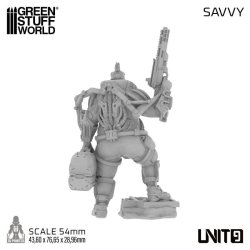 画像4: グリーンスタッフワールド[GSWD-13754]UNIT9 figures - Savvy 54mm
