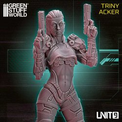 画像1: グリーンスタッフワールド[GSWD-13756]UNIT9 figures - Triny Acker 54mm