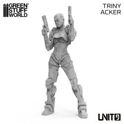 画像2: グリーンスタッフワールド[GSWD-13756]UNIT9 figures - Triny Acker 54mm