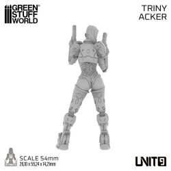 画像4: グリーンスタッフワールド[GSWD-13756]UNIT9 figures - Triny Acker 54mm