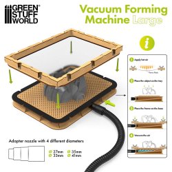画像3: グリーンスタッフワールド[GSWD-14158]Large Vacuum Forming Machine