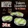 画像3: グリーンスタッフワールド[GSWD-14174]Token Holders 18mm (3)