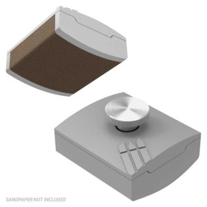 画像1: グリーンスタッフワールド[GSWD-14196]Hand sandpaper holder - Curved (1)