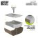 画像2: グリーンスタッフワールド[GSWD-14196]Hand sandpaper holder - Curved (2)