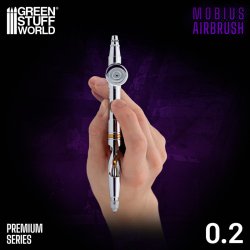 画像3: グリーンスタッフワールド[GSWD-6398]Premium Series GHPM-Mobius Airbrush 0.2mm