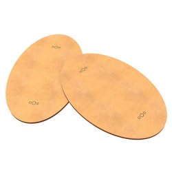 画像3: グリーンスタッフワールド[GSWD-14375]MDFベース - 楕円形 170x109mm
