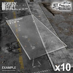 画像1: グリーンスタッフワールド[GSWD-14379]Basic WTC Glasspack Footprints 10x