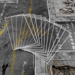 画像2: グリーンスタッフワールド[GSWD-14379]Basic WTC Glasspack Footprints 10x