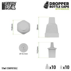 画像2: グリーンスタッフワールド[GSWD-6528]Standard nozzles and caps