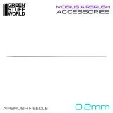 グリーンスタッフワールド[GSWD-6531]Airbrush Needle 0.2mm for Mobius Airbrush