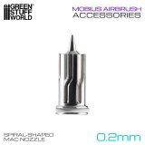 グリーンスタッフワールド[GSWD-6533]0.2 Nozzle Cap for Mobius Airbrush