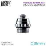 グリーンスタッフワールド[GSWD-6536]0.2mm Airbrush Nozzle Cap for Mobius Airbrush