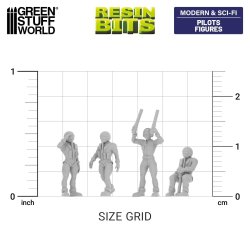 画像2: グリーンスタッフワールド[GSWD-14409］1/144　パイロットフィギュアセット