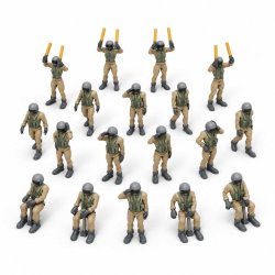 画像4: グリーンスタッフワールド[GSWD-14409］1/144　パイロットフィギュアセット