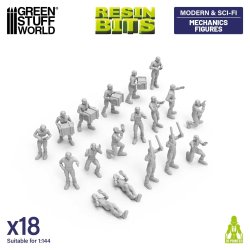 画像1: グリーンスタッフワールド[GSWD-14410］1/144　メカニックフィギュアセット