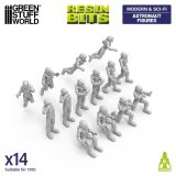 グリーンスタッフワールド[GSWD-14411］1/100　スペースクルーセット
