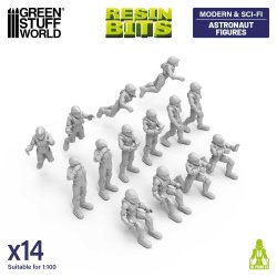 画像1: グリーンスタッフワールド[GSWD-14411］1/100　スペースクルーセット