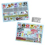 グリーンスタッフワールド[GSWD-6562]Waterslide Decals - Orcs