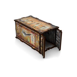 画像1: グリーンスタッフワールド[GSWD-6578]Pre-painted WTC container