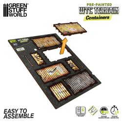 画像5: グリーンスタッフワールド[GSWD-6578]Pre-painted WTC container