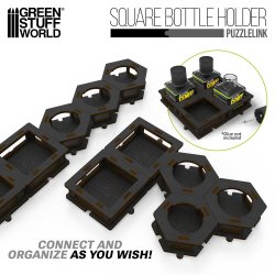 画像3: グリーンスタッフワールド[GSWD-6674]スクエアボトルホルダー　2個入