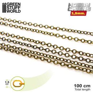 画像1: グリーンスタッフワールド[GSWD-1040]ホビーチェーン 1.5 mm (1)